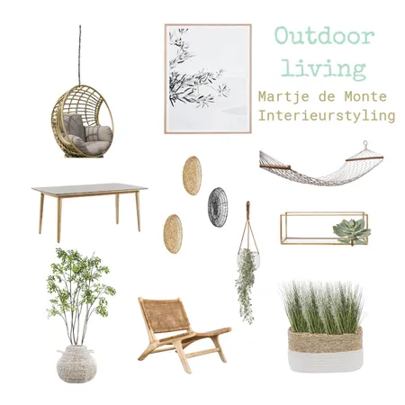 Outdoor Living Interior Design Mood Board by Martje de Monte Interieurstyling on Style Sourcebook