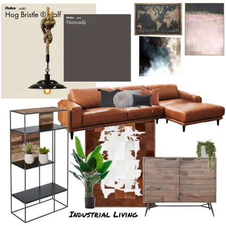 Industrial Living Interior Design Mood Board by Katherine_Lizzie on Style Sourcebook