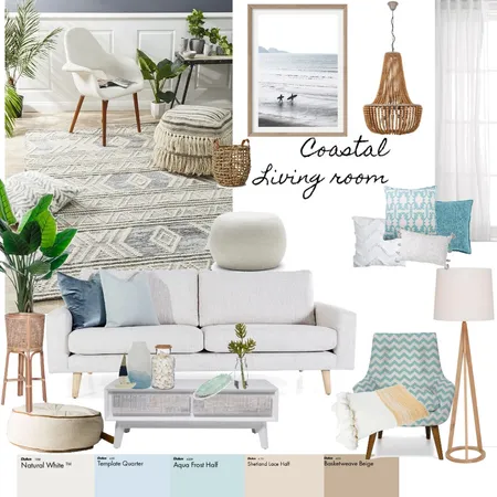 costal living room3 Interior Design Mood Board by HyunaKIM on Style Sourcebook