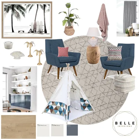 Contemporary coastal 2nd living Interior Design Mood Board by Belle Interiors on Style Sourcebook