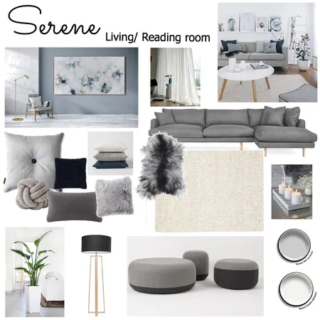 Living/ Reading Room Interior Design Mood Board by katiem on Style Sourcebook
