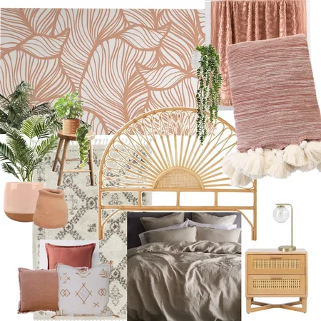 Terracotta boho Interior Design Mood Board by Oleander & Finch Interiors on Style Sourcebook