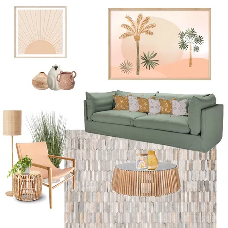 Boho Interior Design Mood Board by Simplestyling on Style Sourcebook