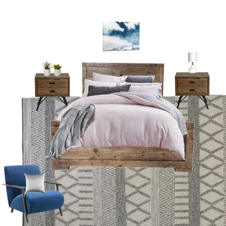 Mid century modern bedroom Interior Design Mood Board by Chanda on Style Sourcebook