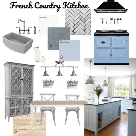 French Country Kitchen Interior Design Mood Board by JennKat on Style Sourcebook