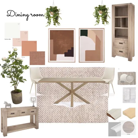 Dining Room-Module 9 Interior Design Mood Board by brittanymawson on Style Sourcebook
