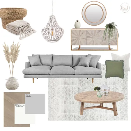 Grey Living Room Interior Design Mood Board by Eliza Grace Interiors on Style Sourcebook