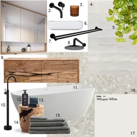 BATHROOM Interior Design Mood Board by gabbir22 on Style Sourcebook