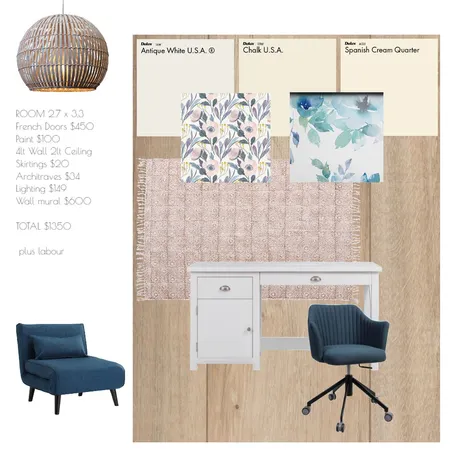 LL Study Interior Design Mood Board by loulowe on Style Sourcebook