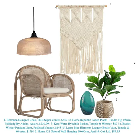 Relaxed Vibes Interior Design Mood Board by Suzanne Kutra Design on Style Sourcebook