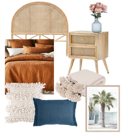 Warm Bedroom Interior Design Mood Board by Ecasey on Style Sourcebook