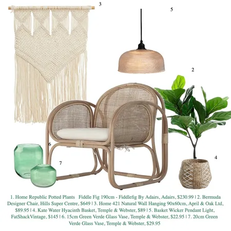 Relaxed Vibes I Interior Design Mood Board by Suzanne Kutra Design on Style Sourcebook
