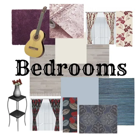 Bedrooms materials Interior Design Mood Board by payel on Style Sourcebook