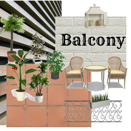 balcony materials Interior Design Mood Board by payel on Style Sourcebook