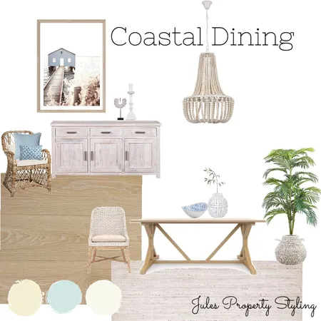 Coastal Dining Interior Design Mood Board by Juliebeki on Style Sourcebook