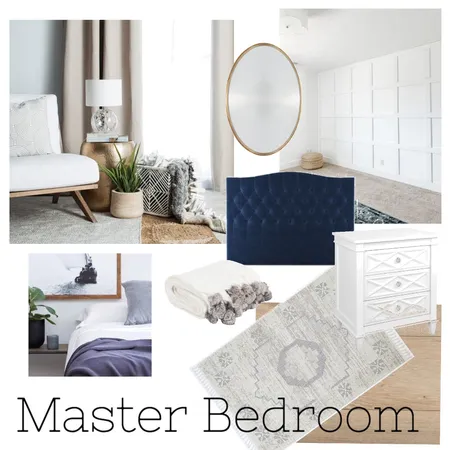 Master Bedroom Interior Design Mood Board by BrookeGauthier on Style Sourcebook