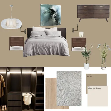 bedroom-apartment Interior Design Mood Board by blue on Style Sourcebook