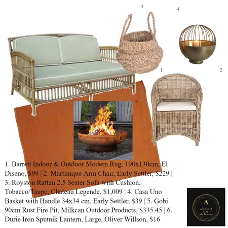 Outdoor Decor Interior Design Mood Board by AishahC on Style Sourcebook