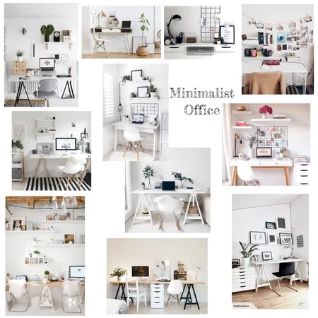 Minimalist Office Interior Design Mood Board by nel767 on Style Sourcebook
