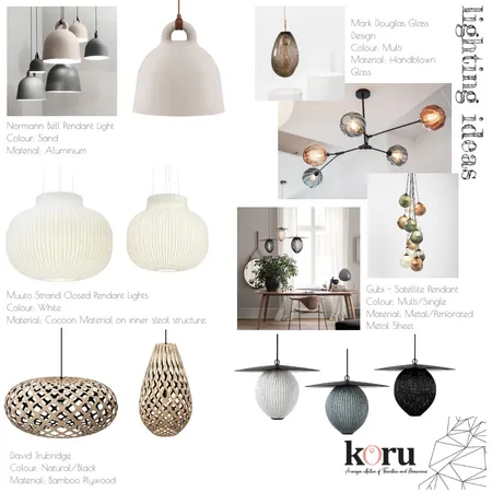 Anne - Lighting Ideas Interior Design Mood Board by bronteskaines on Style Sourcebook