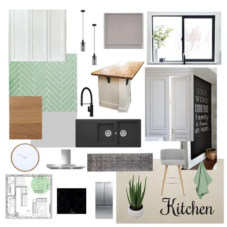 Kitchen Interior Design Mood Board by Melissa Taylor Nikolova on Style Sourcebook
