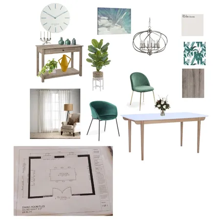Nature Touch Dining Room Interior Design Mood Board by faithnchiara on Style Sourcebook