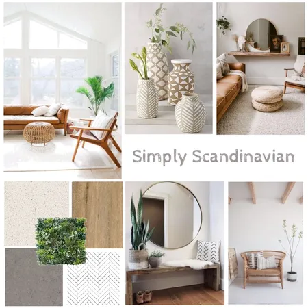 Simply Scandinavian Interior Design Mood Board by Calla&Taia on Style Sourcebook