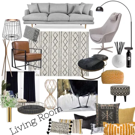 Living Room Interior Design Mood Board by tris_ambience on Style Sourcebook