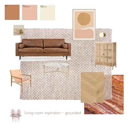 Living room - grounded Interior Design Mood Board by therawcollective on Style Sourcebook