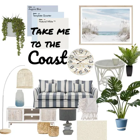 Take me to the COAST Interior Design Mood Board by Plant Design on Style Sourcebook