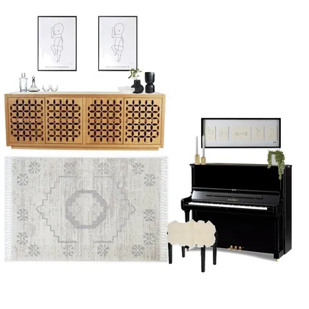 Piano Room Interior Design Mood Board by VickyW on Style Sourcebook