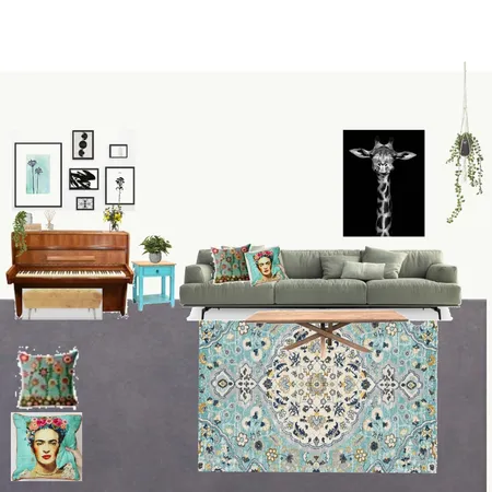 2הסלון של הילה Interior Design Mood Board by livnatdoron on Style Sourcebook