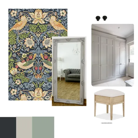 Goldblatt Dressing Room Scheme 3 Interior Design Mood Board by Jillyh on Style Sourcebook