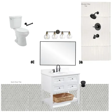 Bragg Bathroom 1 Interior Design Mood Board by Payton on Style Sourcebook