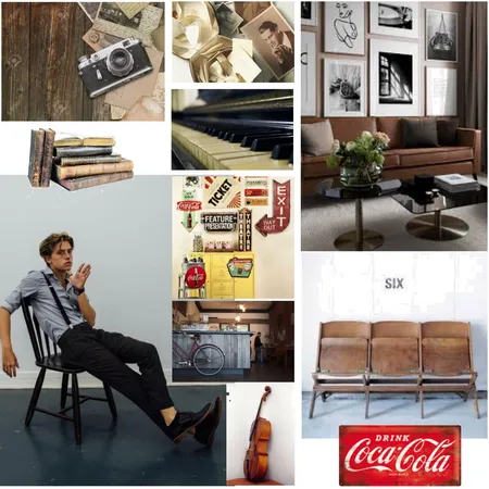 Musician character Interior Design Mood Board by RegIfra on Style Sourcebook