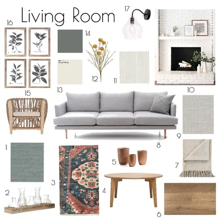 Living Room Interior Design Mood Board by CeraBollo on Style Sourcebook