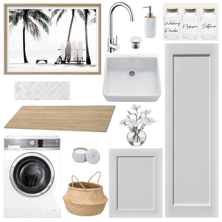 Coastal Laundry Interior Design Mood Board by cosmosinteriors on Style Sourcebook