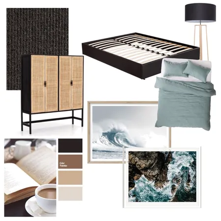 Luxe Coastal Bedroom Interior Design Mood Board by __tashlee on Style Sourcebook