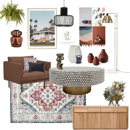 Eclectic colour palette Interior Design Mood Board by Oleander & Finch Interiors on Style Sourcebook