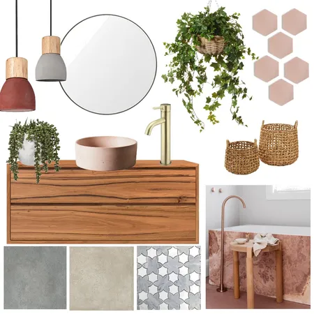 bathroom Interior Design Mood Board by Plants By Bela on Style Sourcebook