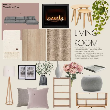 Module 9 Interior Design Mood Board by Celia Gong on Style Sourcebook