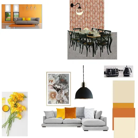 Analogous Interior Design Mood Board by KateLT on Style Sourcebook