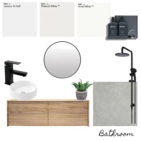 Bathroom Interior Design Mood Board by Building with the Bells on Style Sourcebook