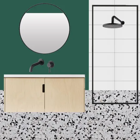 parents bathroom green Interior Design Mood Board by BatyaLoe on Style Sourcebook