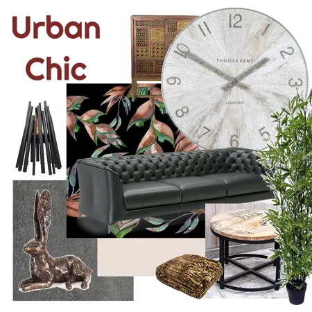 Urban Chic mood board Interior Design Mood Board by SueComber on Style Sourcebook