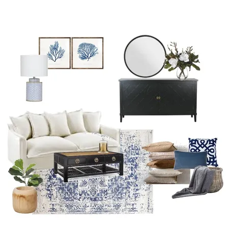 Hamtons Living Room Interior Design Mood Board by D_Cos on Style Sourcebook