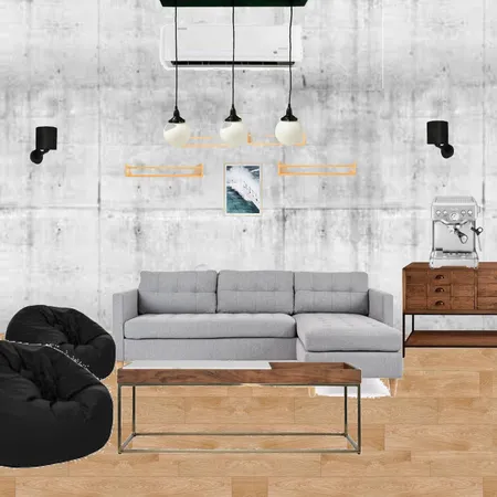 Industrial Interior Design Mood Board by zaq on Style Sourcebook