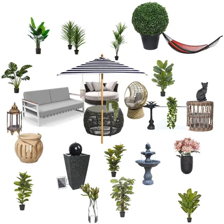 outdoor oasis Interior Design Mood Board by samcursley on Style Sourcebook