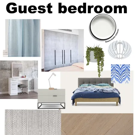 Guest bedroom Interior Design Mood Board by alessiap on Style Sourcebook