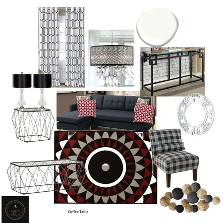 Modern Livingroom Interior Design Mood Board by AishahC on Style Sourcebook